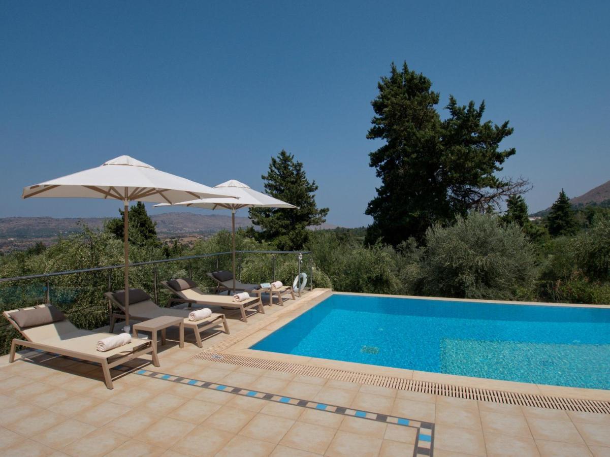 Villa Olivia With Pool Vrises Crete Alikampos Exterior foto